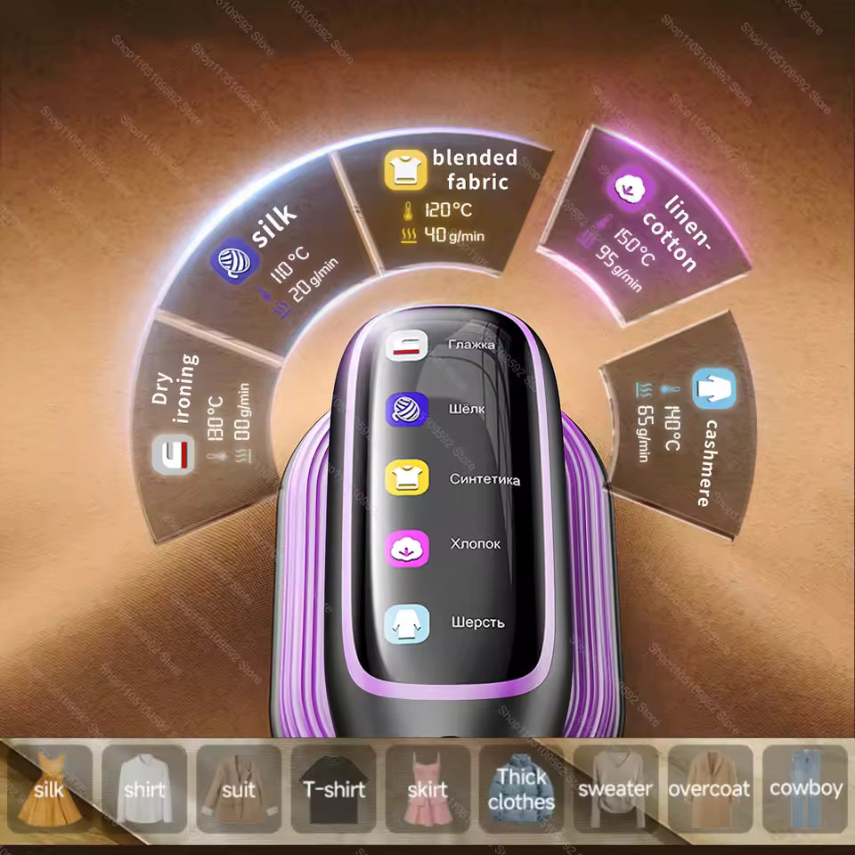 Handheld Steam Iron Garment